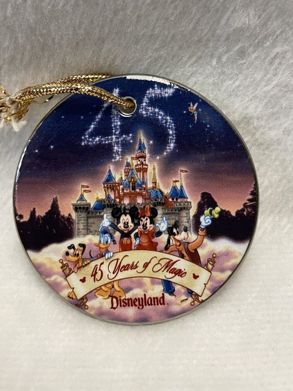 Disneyland 45 Year Anniversary Collector Ornament - Sleeping Beauty Castle